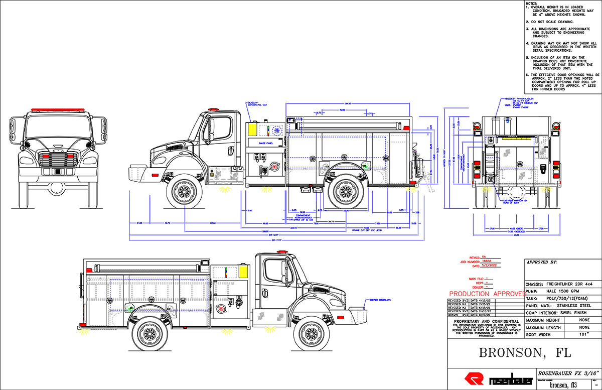 18658 BRONSON FL Drawing